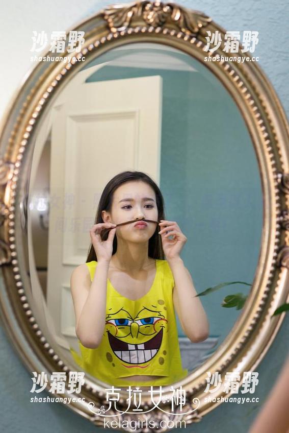 克拉女神 - 照片里的高子琁，像是误入人间乐园的小天使，值得一看！