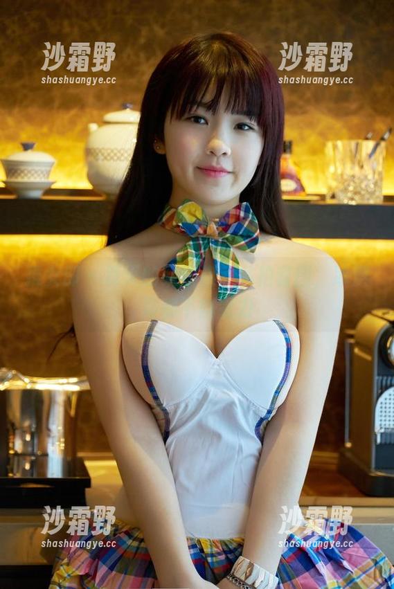 推女郎 - 夏天的梁棋棋，私拍套图，冰淇淋都不自量力