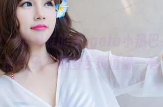 爱蜜社 – 你见过的Angela小热巴在海边的样子？原图合集值得一看