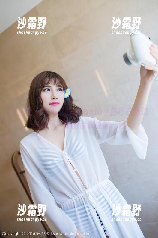 爱蜜社 - 你见过的Angela小热巴在海边的样子？原图合集值得一看