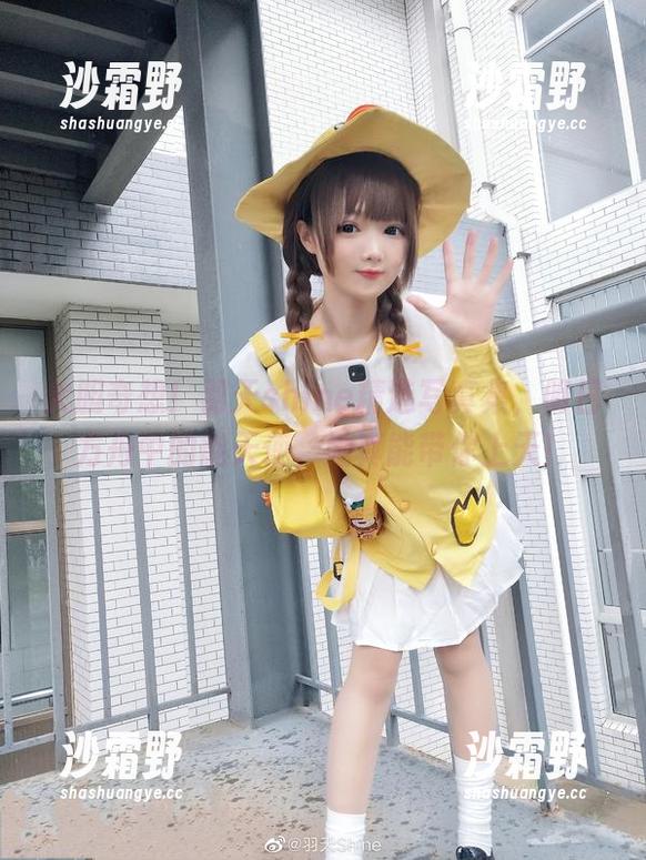 大胆奇想！羽天shine精选写真集，明日方舟中的能天使，她真能带你上天！