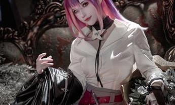 花兮_honoka的女孩写真，花朵都开始嫉妒了，美图里永远的小公主。